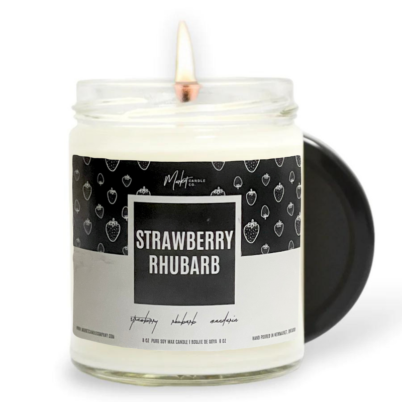 COTM - JUNE - STRAWBERRY RHUBARB SOY CANDLE
