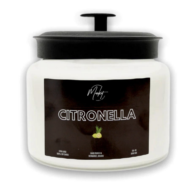 EXTRA LARGE CITRONELLA SOY CANDLE