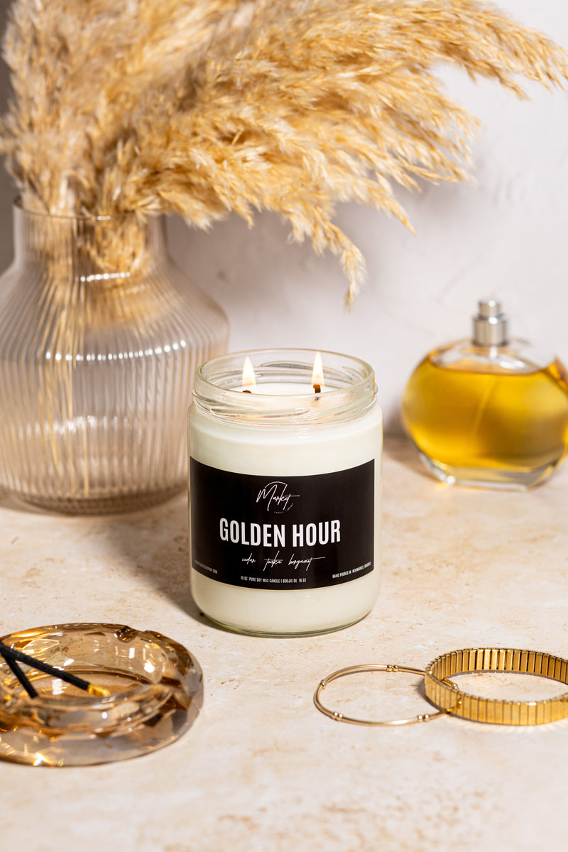 GOLDEN HOUR SOY WAX CANDLE