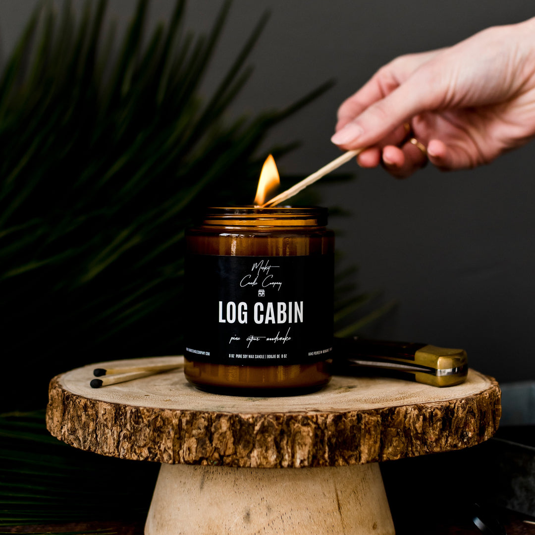 LOG CABIN SOY CANDLE