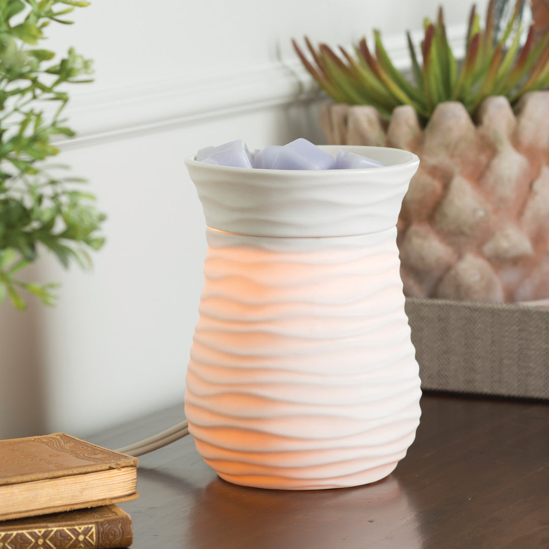 CHAUFFE-CIRE - DE TABLE - BLANC