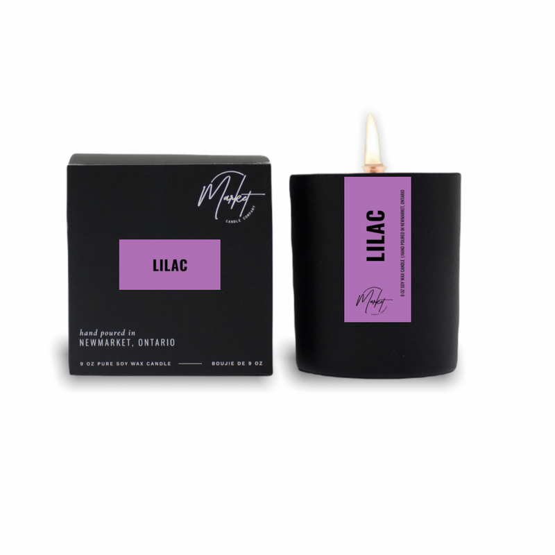 LILAC SOY WAX CANDLE