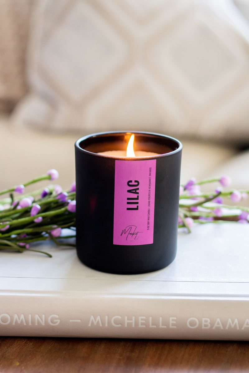 LILAC SOY WAX CANDLE