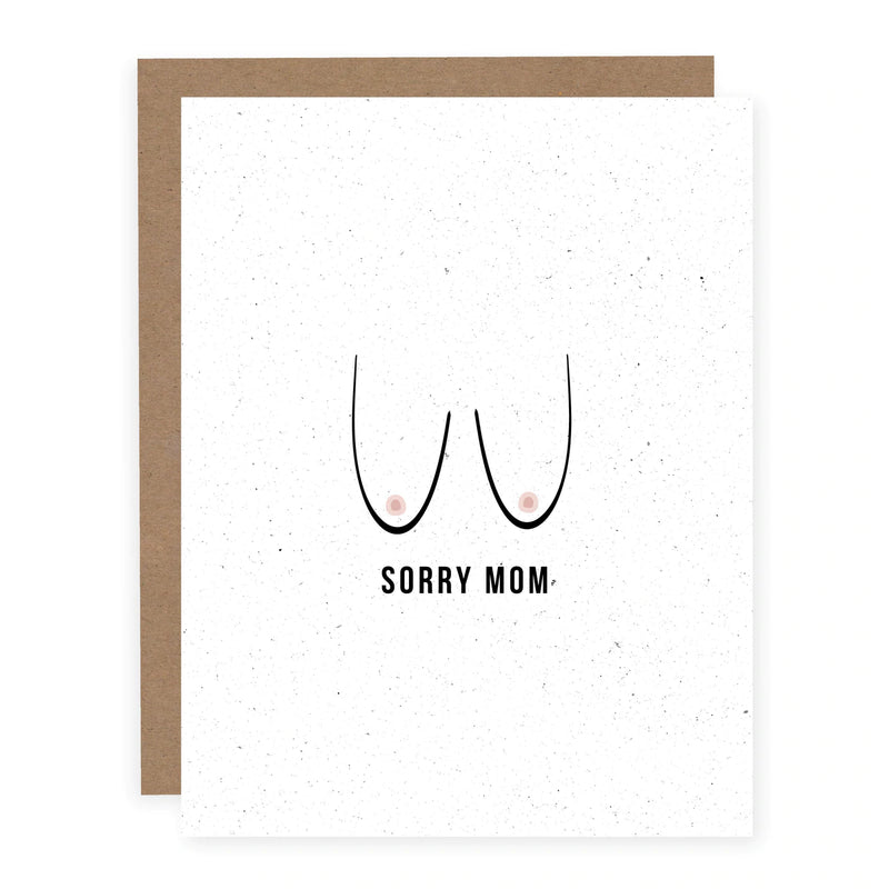 SORRY MOM CARD
