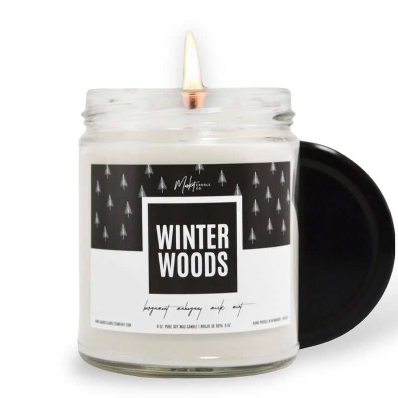 FEBRUARY  -WINTER WOODS SOY CANDLE