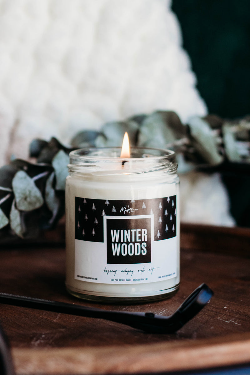 FEBRUARY  -WINTER WOODS SOY CANDLE