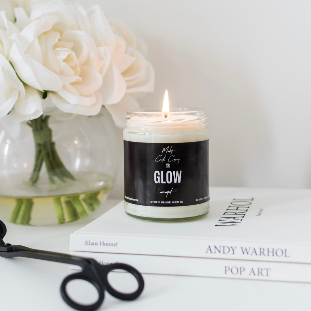 GLOW - UNSCENTED SOY CANDLE