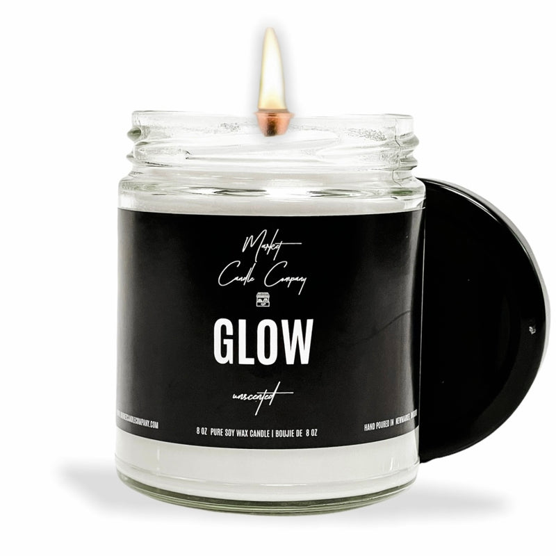 GLOW - UNSCENTED SOY CANDLE